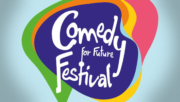 Logo des Comedy for Future Festivals